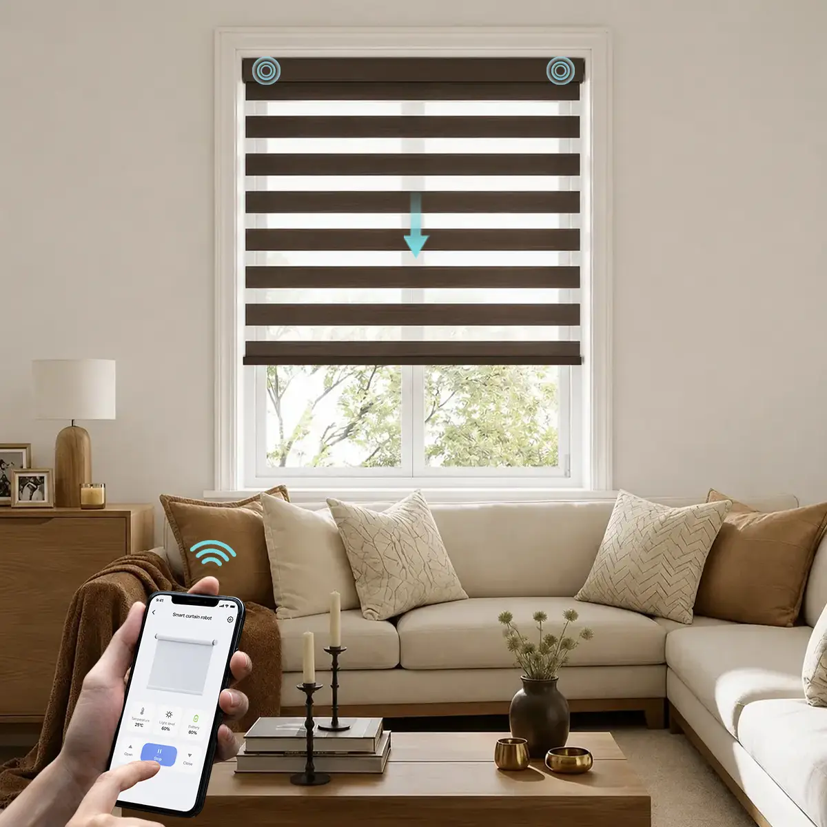 Living Room window treatments